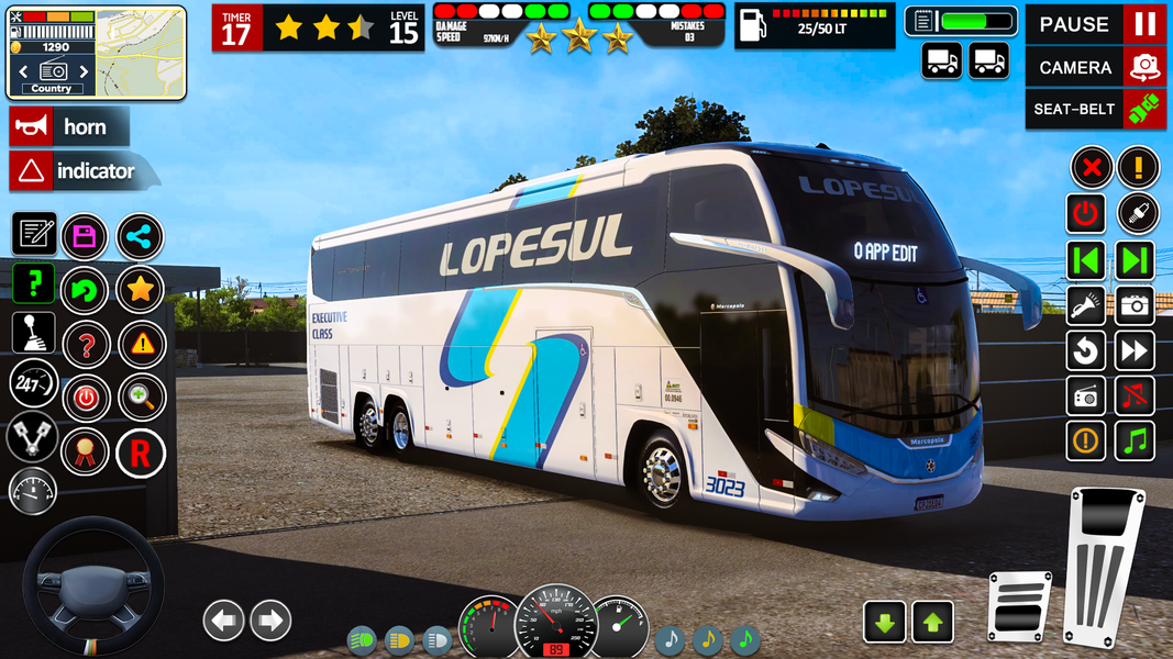 Real Bus Driver Coach Bus - Gameplay image of android game