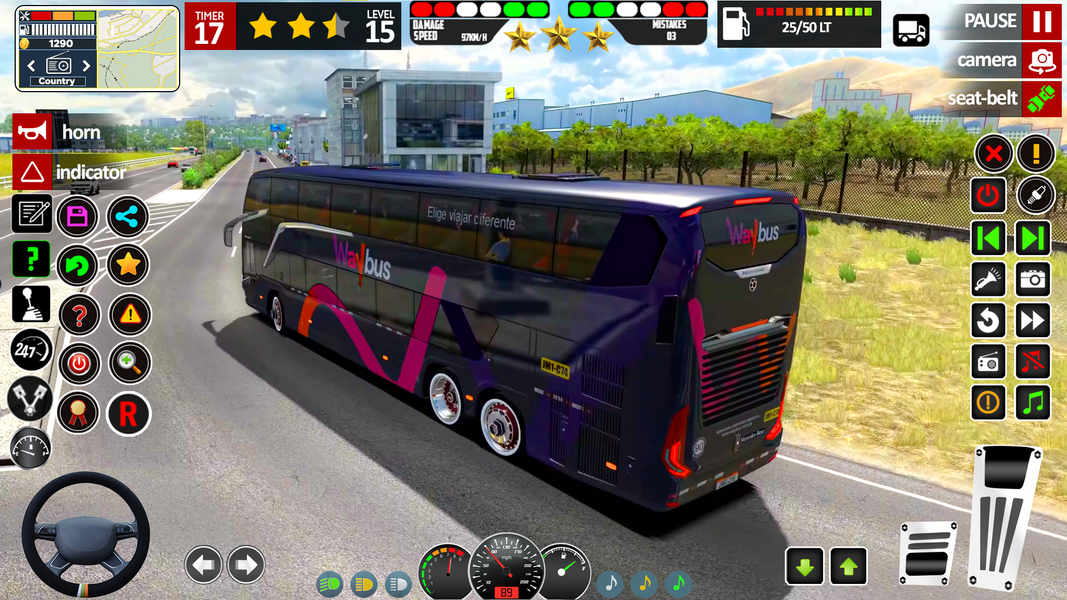 Real Bus Driver Coach Bus - Gameplay image of android game