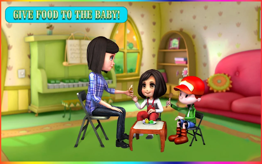 Busy Virtual Mother Simulator - Gameplay image of android game