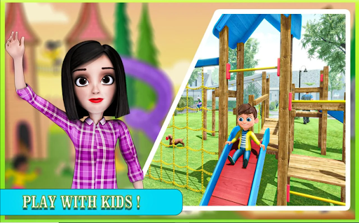 Busy Virtual Mother Simulator - Gameplay image of android game