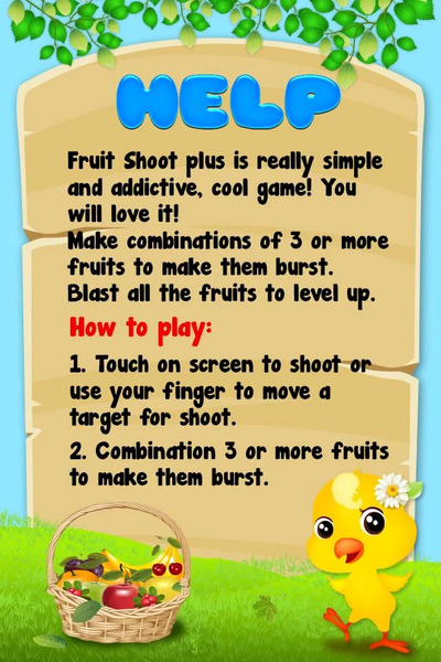 Fruit Shoot Plus - Gameplay image of android game