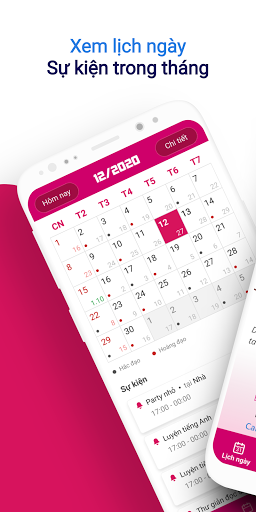 Lịch âm dương - Lịch vạn niên - Image screenshot of android app