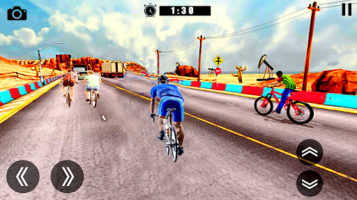 Bicycle Racing 3d: Extreme Fun - Gameplay image of android game