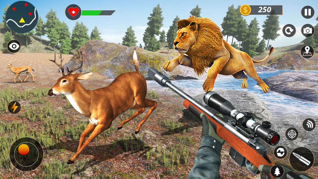 Wild Deer Animal Hunting Games - عکس بازی موبایلی اندروید