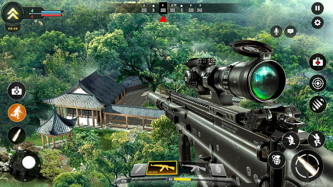Offline Sniper Simulator Game - Gameplay image of android game