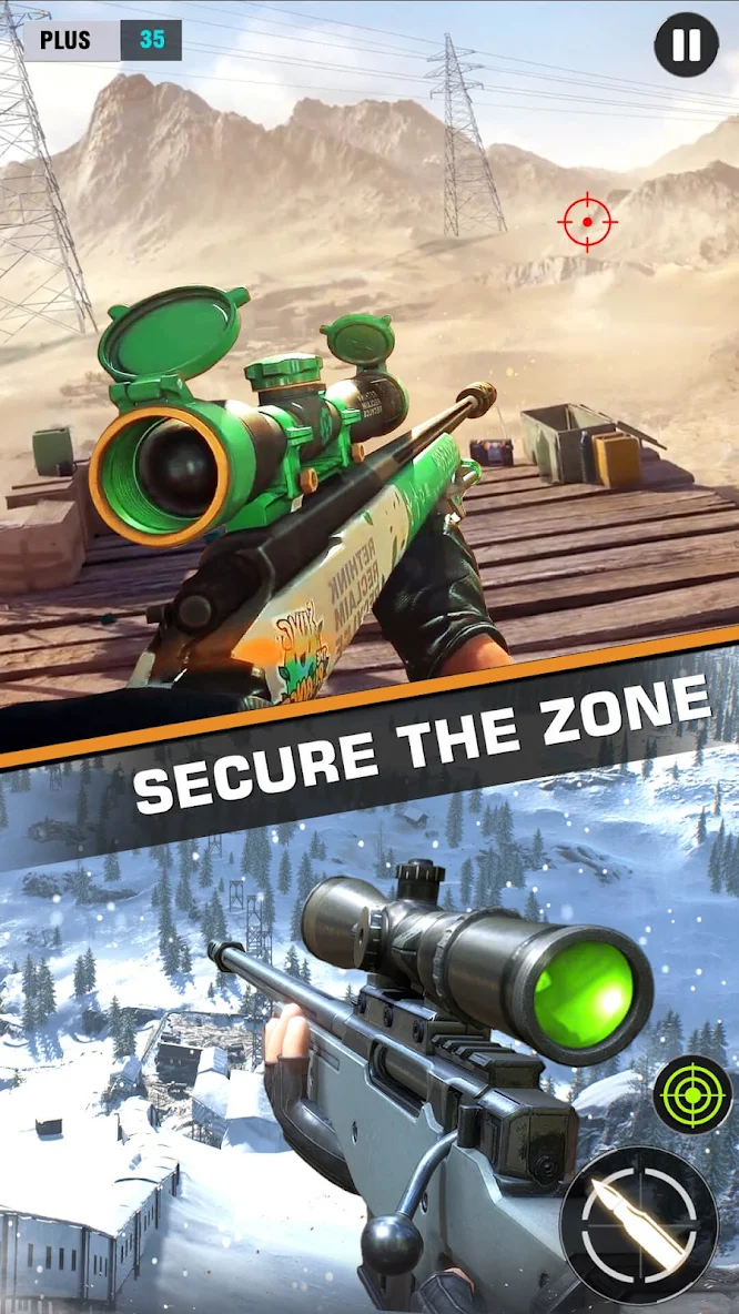 Sniper Game Shooting Gun Game Game for Android