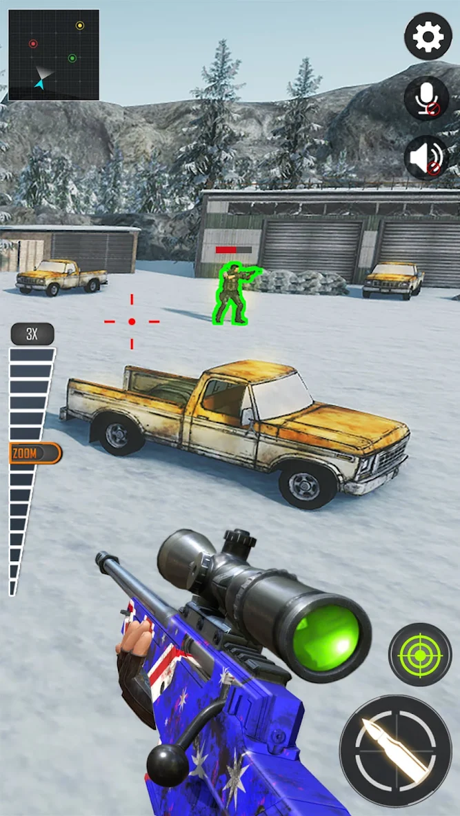 بازی Sniper Game Shooting Gun Game