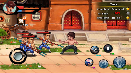 Kung Fu Attack: Final Fight - عکس برنامه موبایلی اندروید