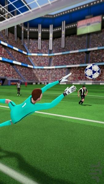 FreeKick Football - Gameplay image of android game