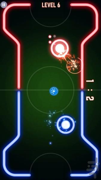 بازی هاکی روی میز - دو نفره - عکس بازی موبایلی اندروید