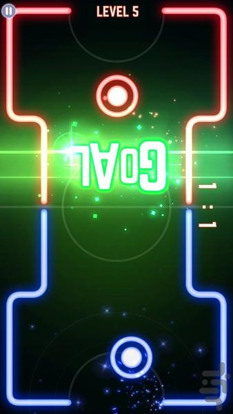 بازی هاکی روی میز - دو نفره - عکس بازی موبایلی اندروید