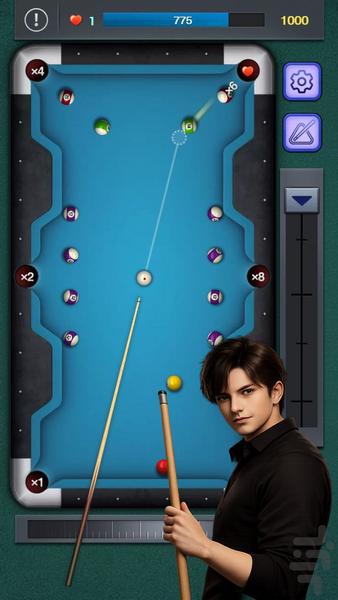 بازی شهر بیلیارد - عکس بازی موبایلی اندروید