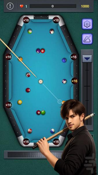 بازی شهر بیلیارد - عکس بازی موبایلی اندروید