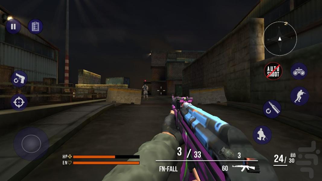 بازی اکشن تفنگی : کماندوی ویژه - Gameplay image of android game