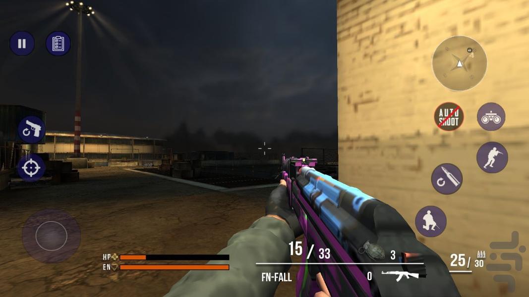 بازی اکشن تفنگی : کماندوی ویژه - Gameplay image of android game