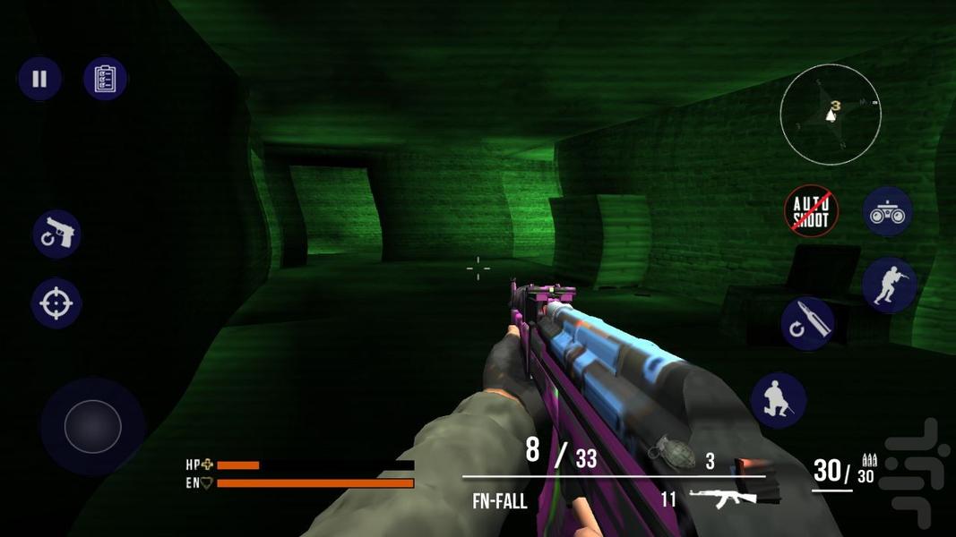 بازی اکشن تفنگی : کماندوی ویژه - Gameplay image of android game