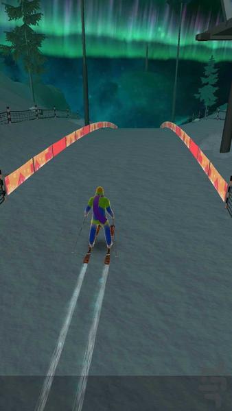 Snowboard Skiing - Gameplay image of android game