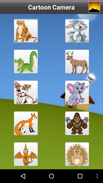 Cartoon Camera Frames - Image screenshot of android app