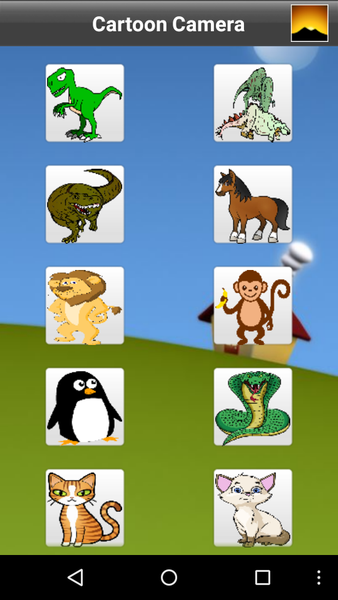 Cartoon Camera Frames - Image screenshot of android app