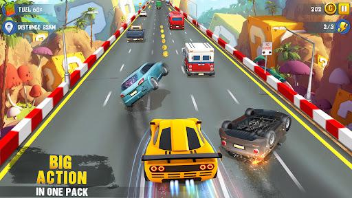 Mini Car Racing Game Legends - Gameplay image of android game