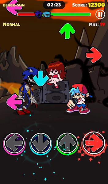 Rap Music Battle Full Mod - Gameplay image of android game