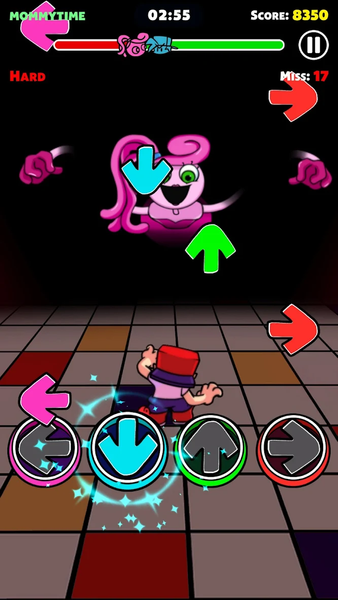 Rap Music Battle Full Mod - Gameplay image of android game