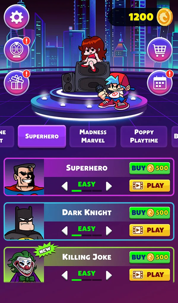 Rap Music Battle Full Mod - Gameplay image of android game
