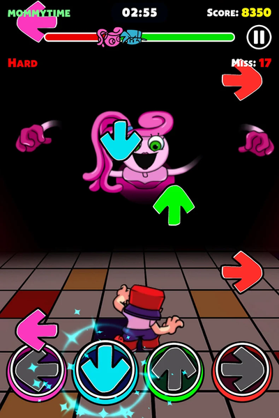 Rap Music Battle Full Mod - Gameplay image of android game