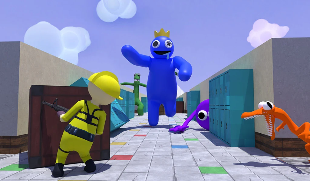 Blue Survival: Hide N Seek - عکس بازی موبایلی اندروید
