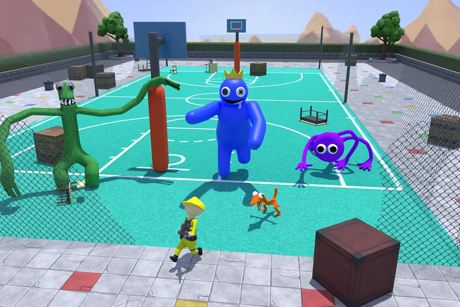 Blue Survival: Hide N Seek - عکس بازی موبایلی اندروید