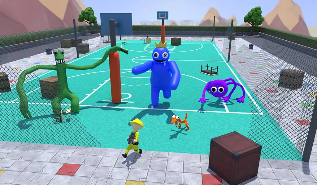 Blue Survival: Hide N Seek - عکس بازی موبایلی اندروید