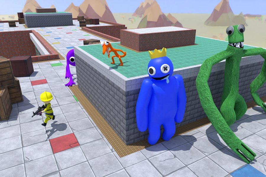 Blue Survival: Hide N Seek - عکس بازی موبایلی اندروید