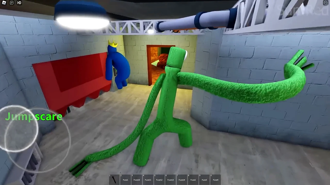 Rainbow Friends: Hide 'N Seek - Gameplay image of android game