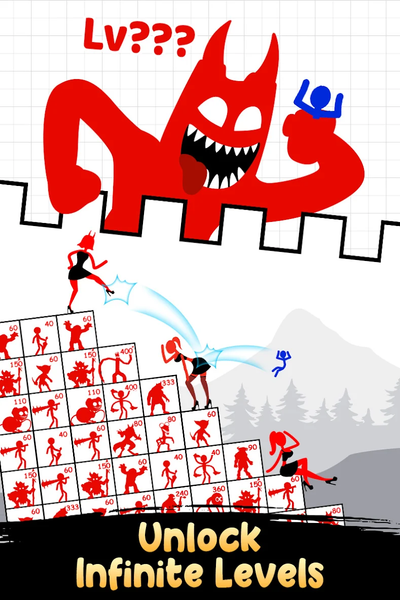 Stick Hero: Tower Defense - عکس برنامه موبایلی اندروید