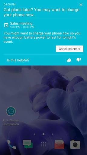 HTC Sense Companion - Image screenshot of android app