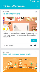 HTC Sense Companion - Image screenshot of android app