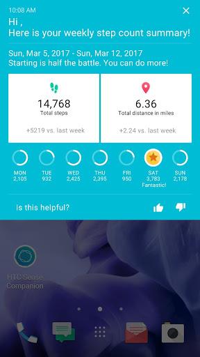 HTC Sense Companion - Image screenshot of android app