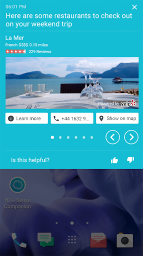 HTC Sense Companion - Image screenshot of android app