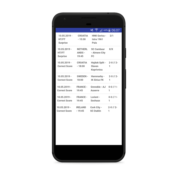 HT/FT Great Fixed Matches VIP - Image screenshot of android app