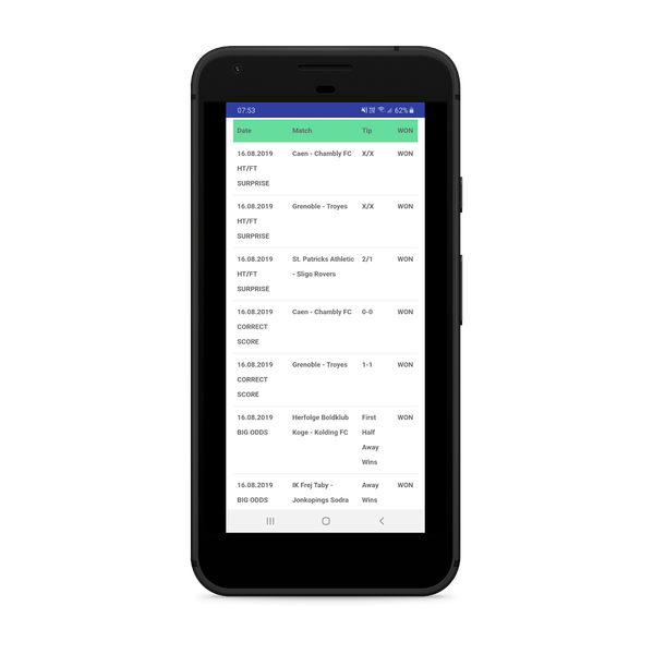 HT/FT Great Fixed Matches VIP - Image screenshot of android app