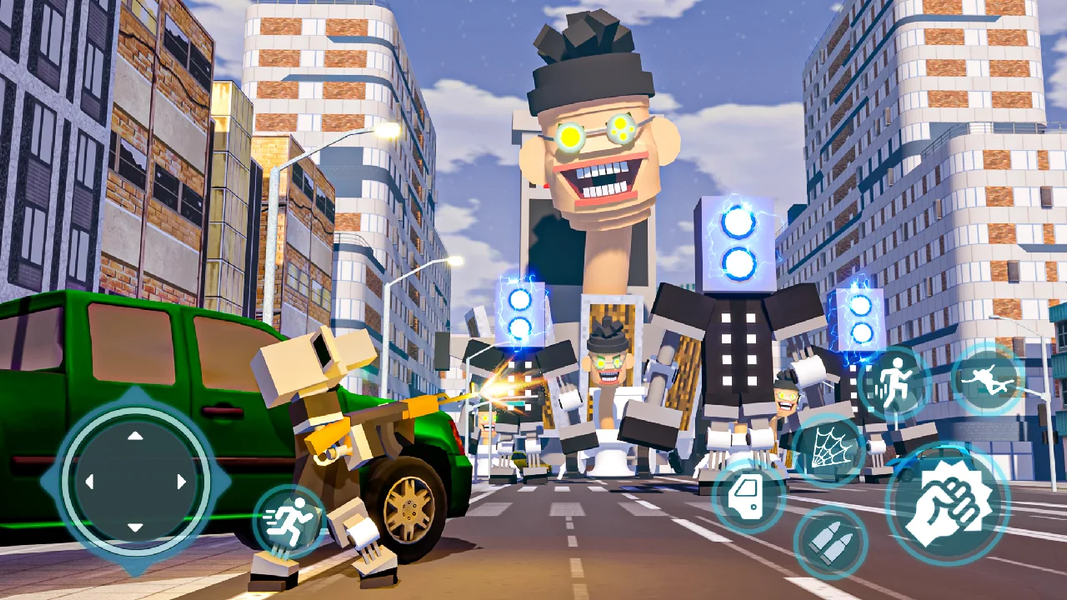 Skibd Craft: Shoot Toilet Head - عکس بازی موبایلی اندروید