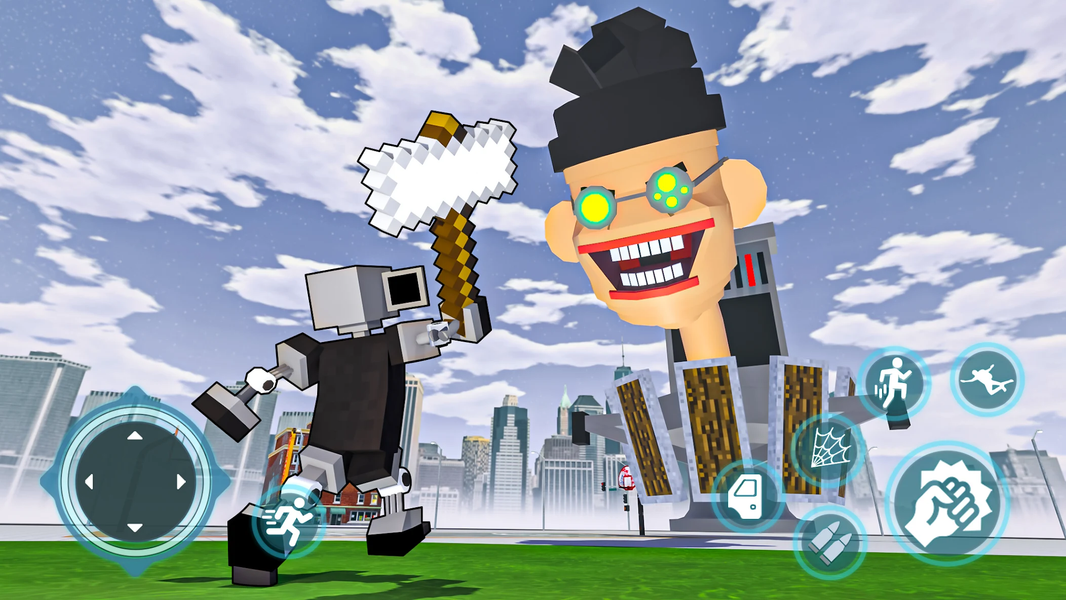 Skibd Craft: Shoot Toilet Head - عکس بازی موبایلی اندروید