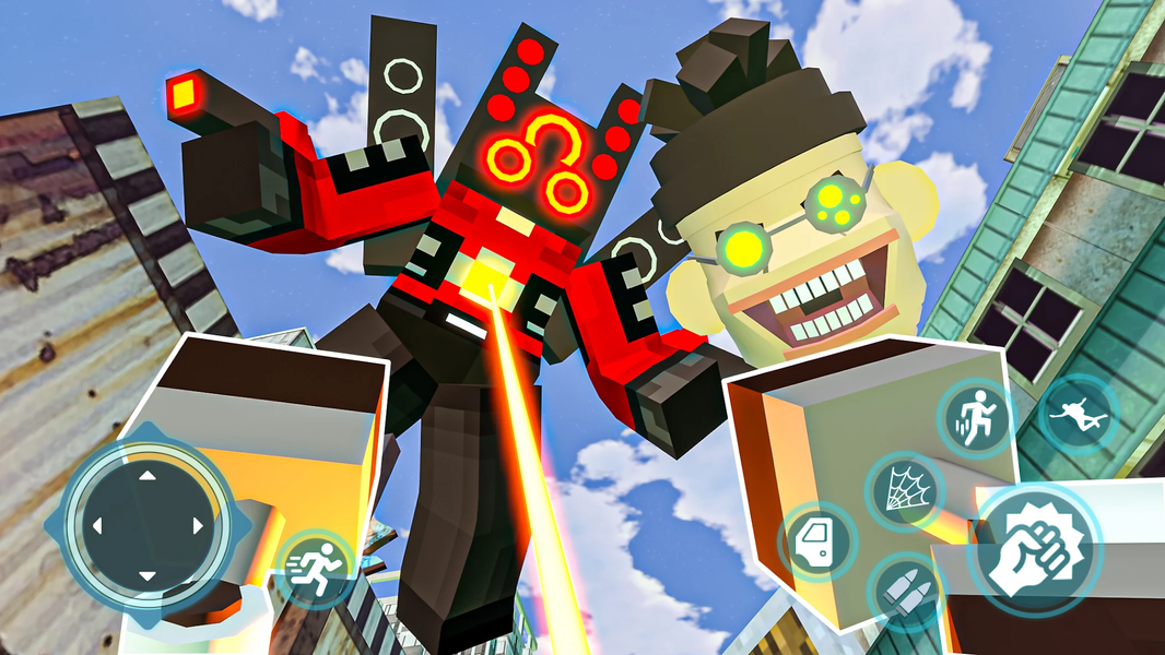 Skibd Craft: Shoot Toilet Head - عکس بازی موبایلی اندروید