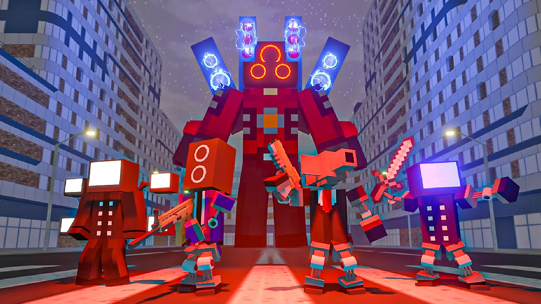 Skibd Craft: Shoot Toilet Head - عکس بازی موبایلی اندروید