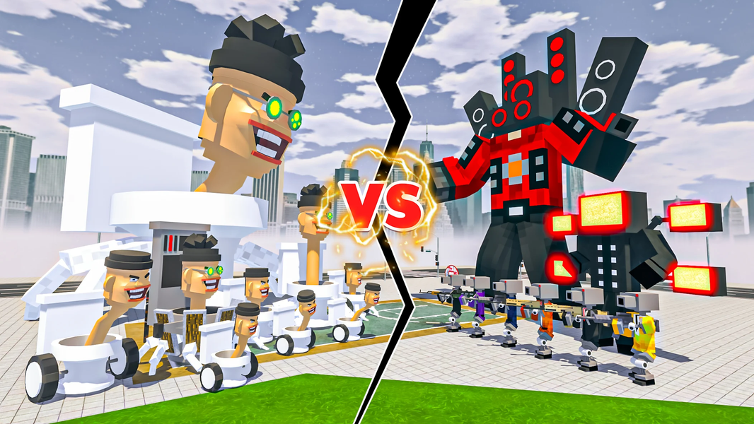 Skibd Craft: Shoot Toilet Head - عکس بازی موبایلی اندروید