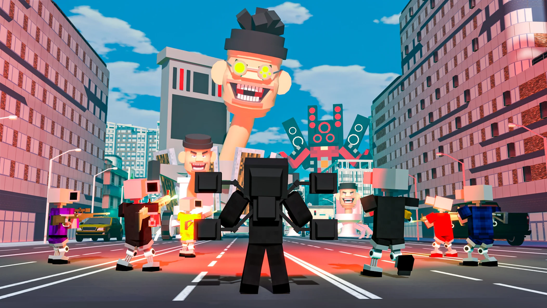 Skibd Craft: Shoot Toilet Head - عکس بازی موبایلی اندروید