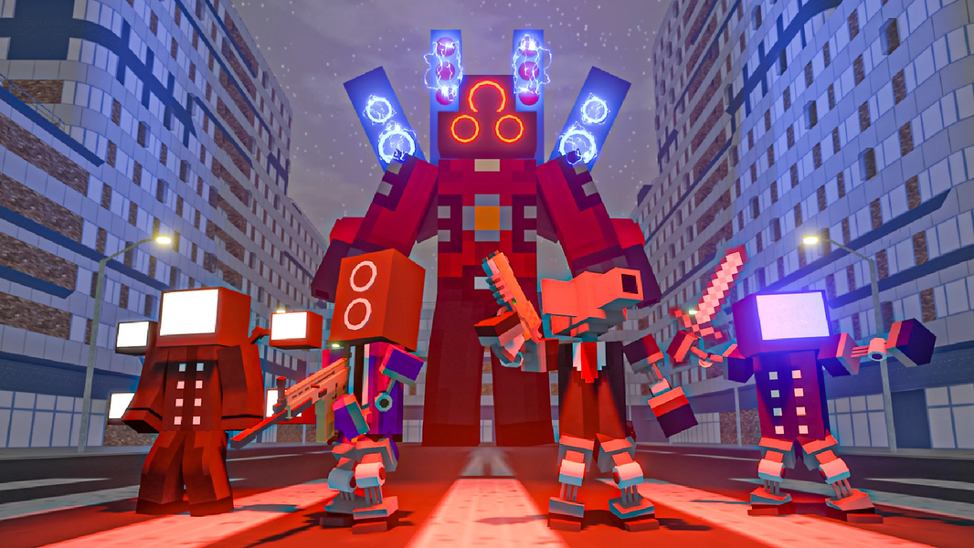 Skibd Craft: Shoot Toilet Head - عکس بازی موبایلی اندروید