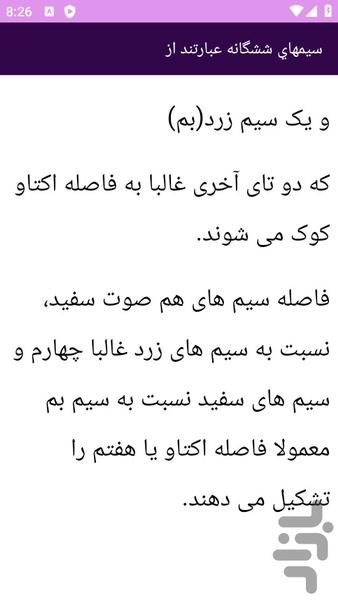 آموزش های تار - عکس برنامه موبایلی اندروید
