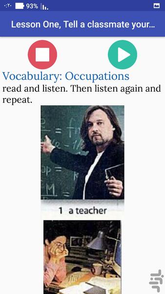 Top notch A - Learning English - Image screenshot of android app