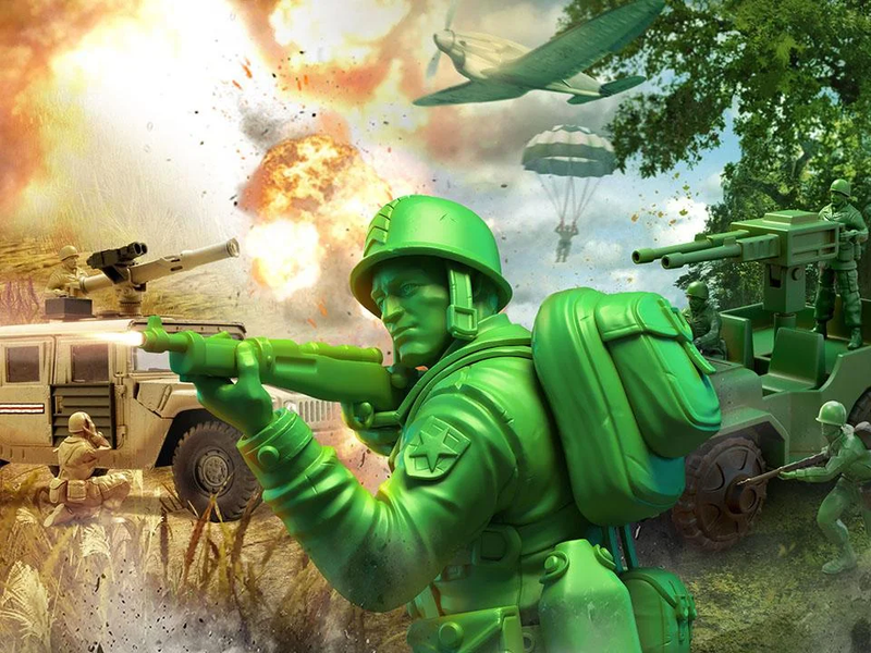Toy Wars Army Men Strike Beta - عکس بازی موبایلی اندروید
